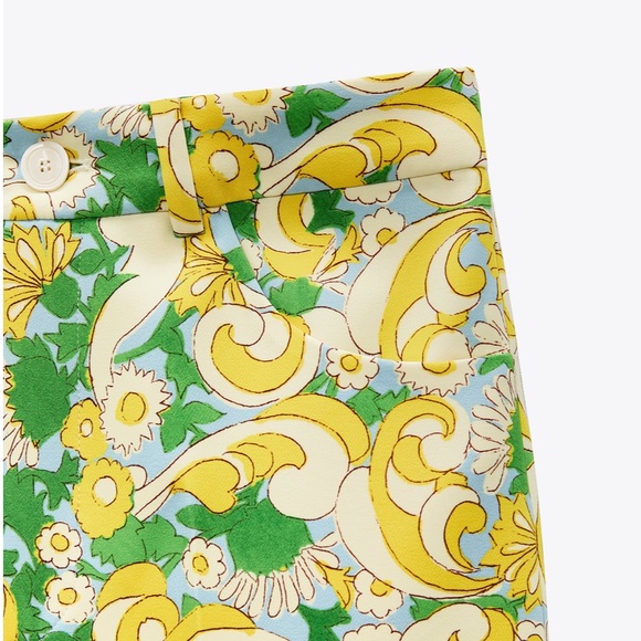 ZARA BNWT Floral Printed Pants - Picture 5 of 6